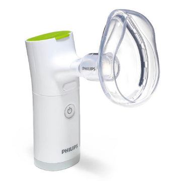 Philips Respironics InnoSpire Go Mesh Nebulizer, Asthma Management (Made in Mexico) - Imported from UK